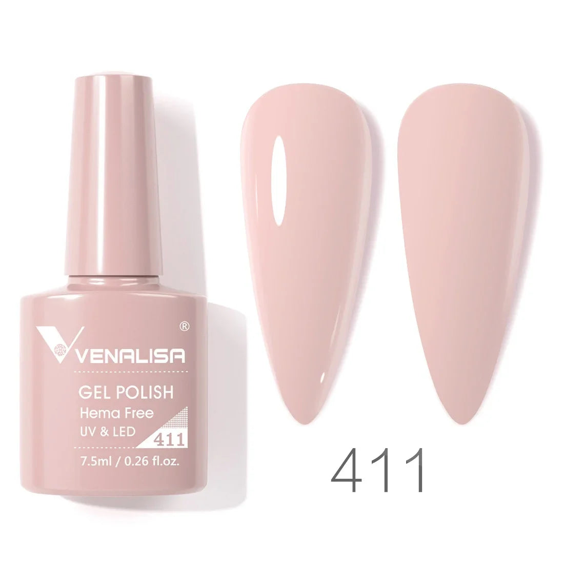 Smalto gel per unghie Venalisa VIP4 SENZA HEMA/TPO Copertura completa Bellissimo smalto semipermanente Soak Off UV LED Gel Smalto per unghie Lacca gel