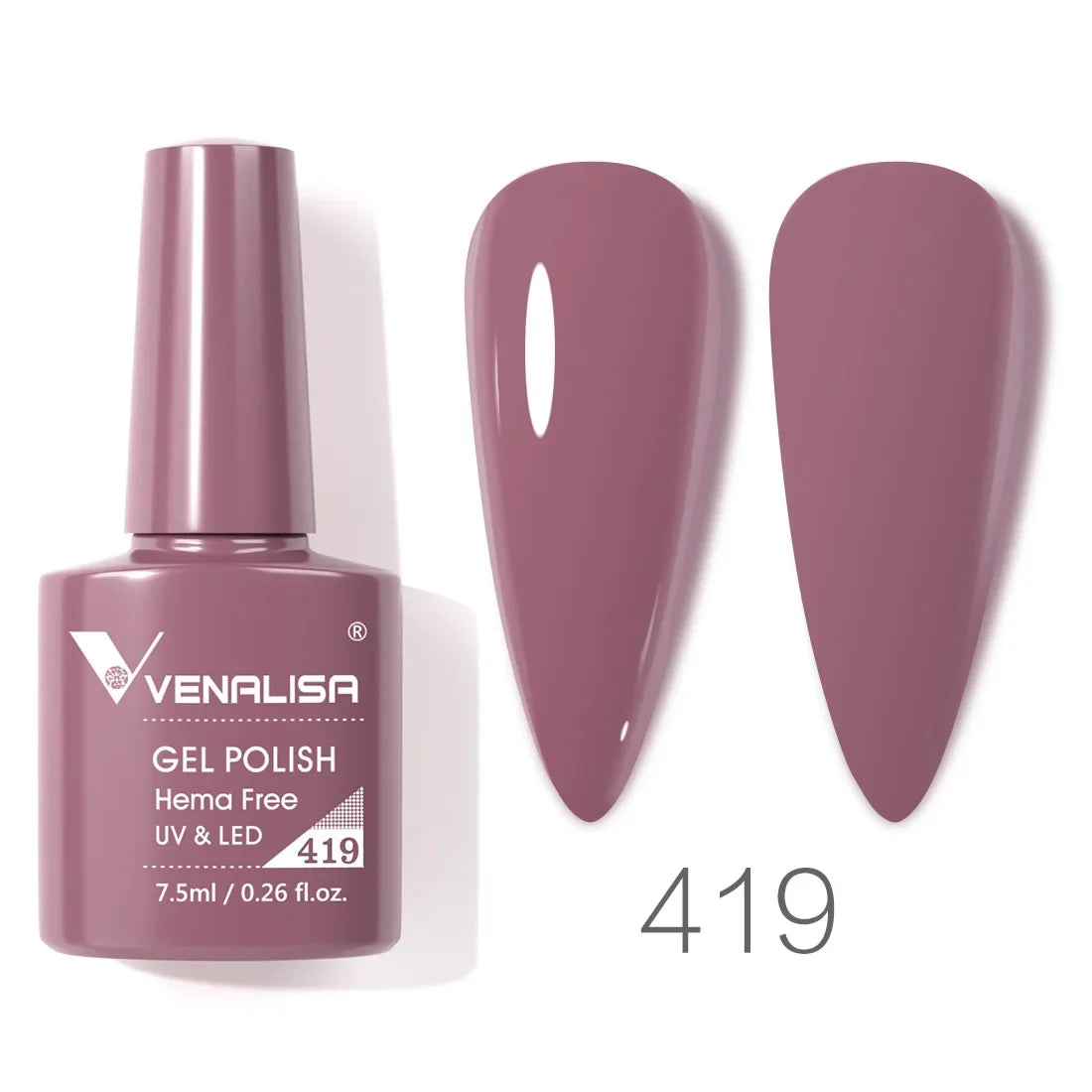 Smalto gel per unghie Venalisa VIP4 SENZA HEMA/TPO Copertura completa Bellissimo smalto semipermanente Soak Off UV LED Gel Smalto per unghie Lacca gel