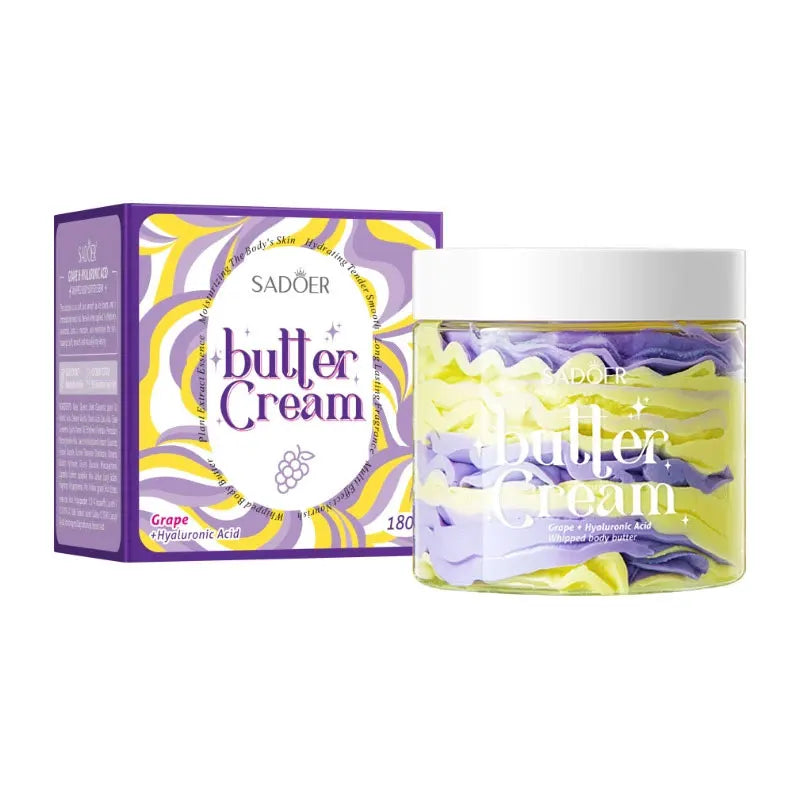 Crema Corpo al Burro con Acido Ialuronico 180g – 4 Fragranze | SADOER