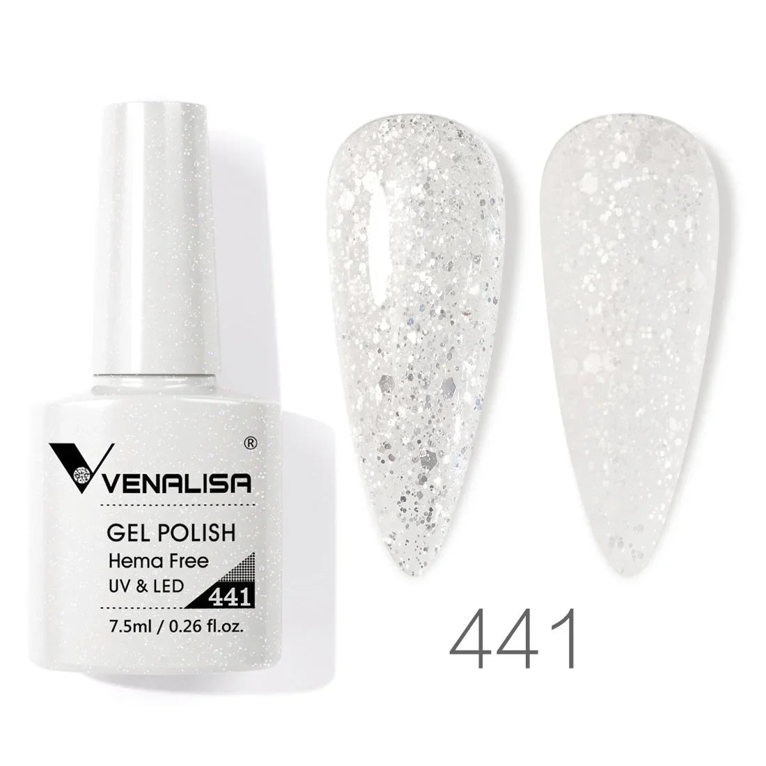 Smalto gel per unghie Venalisa VIP4 SENZA HEMA/TPO Copertura completa Bellissimo smalto semipermanente Soak Off UV LED Gel Smalto per unghie Lacca gel