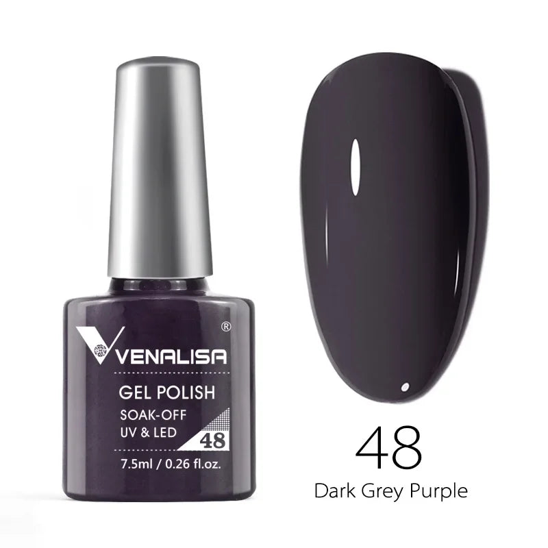 Smalto gel per unghie Venalisa VIP4 SENZA HEMA/TPO Copertura completa Bellissimo smalto semipermanente Soak Off UV LED Gel Smalto per unghie Lacca gel