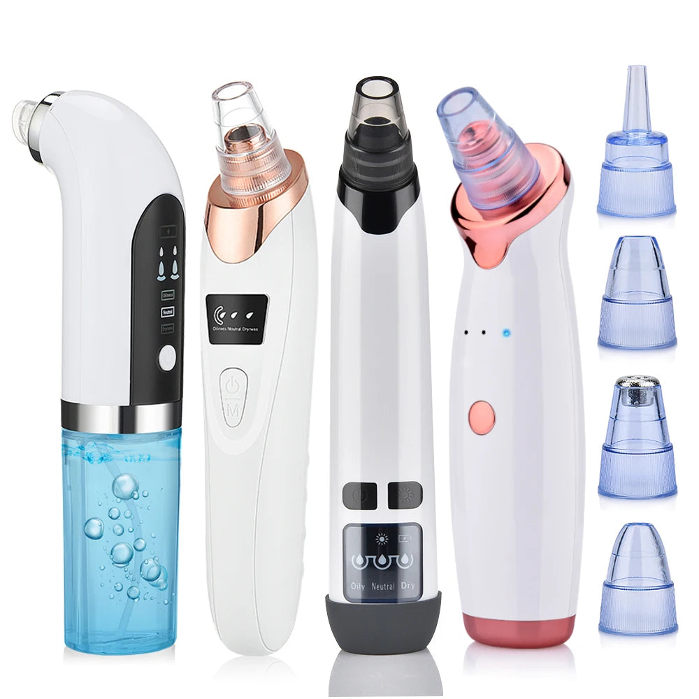 Aspirapolvere per la rimozione dei punti neri Naso elettrico Bellezza Viso Pulizia profonda Cura della pelle Aspirapolvere Macchie nere Detergente per pori dell'acne Strumento per brufoli