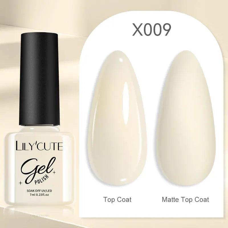 Smalto Gel Semi-Permanente LILYCUTE – 150+ Colori, UV/LED, Lunga Durata 30 Giorni