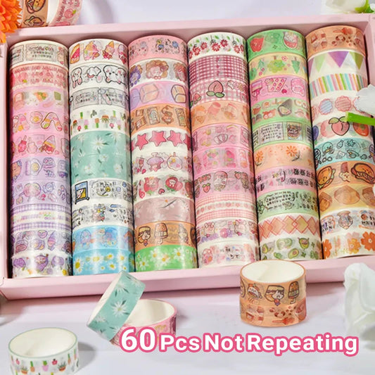Set Nastri Washi Decorativi Giapponesi – Scrapbooking, Diario & DIY | 60 Design