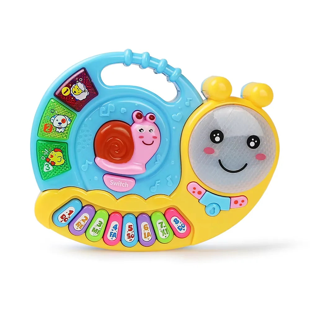 Tastiera Musicale per Bambini con Suoni di Animali e Luci — 3-6 Anni