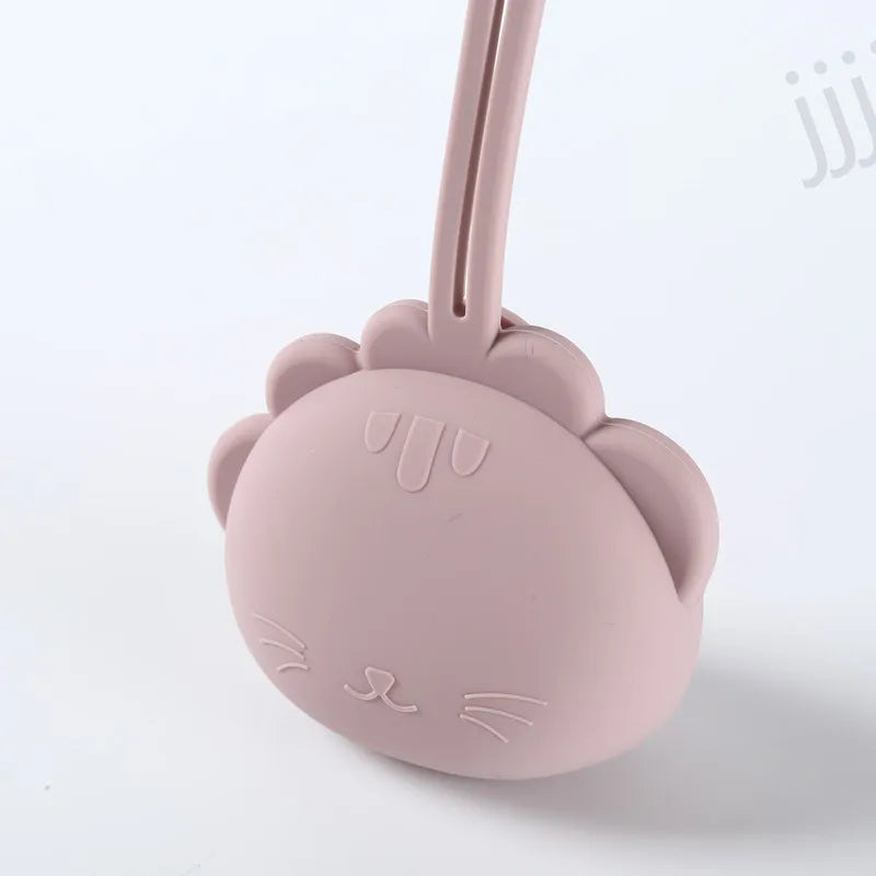 Custodia Porta Ciuccio in Silicone con Cordino Anti-Caduta | 9 Colori