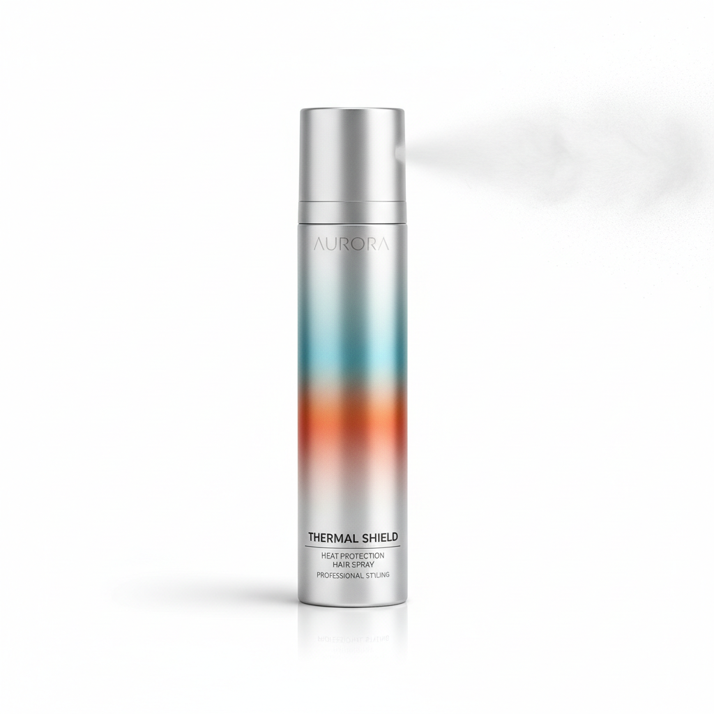 Spray termoprotettore capelli in flacone elegante