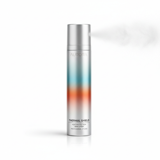 Spray termoprotettore capelli in flacone elegante