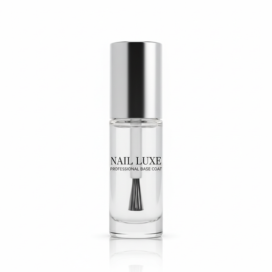 Base coat unghie in flacone trasparente con pennello