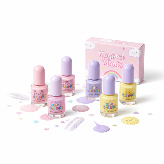 Smalti colorati non tossici per bambine
