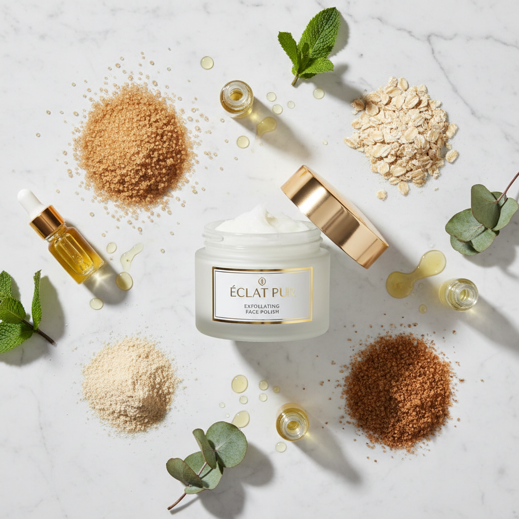 Scrub Viso Esfoliante - Flatlay